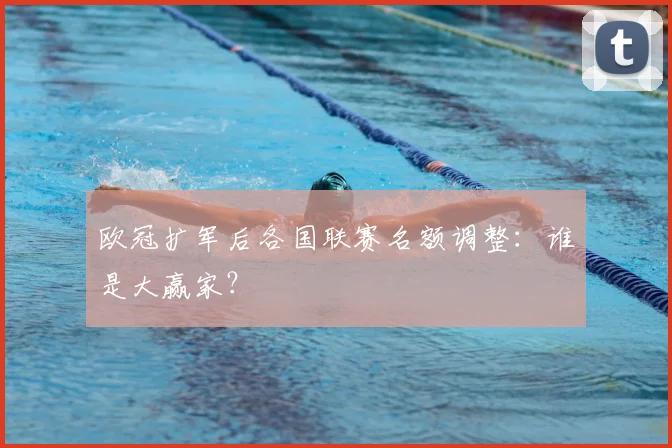 欧冠扩军后各国联赛名额调整：谁是大赢家？